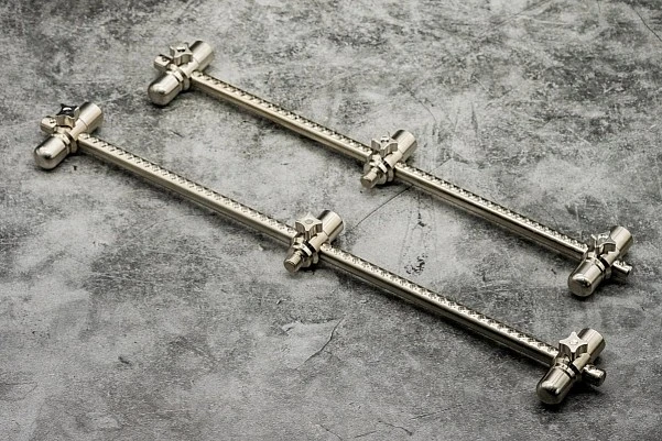 One More Cast Elbowz High-Grade 316 Stainless Steel 3 Rod Buzzbars Wide (13.5 in &amp; 11.5 in)