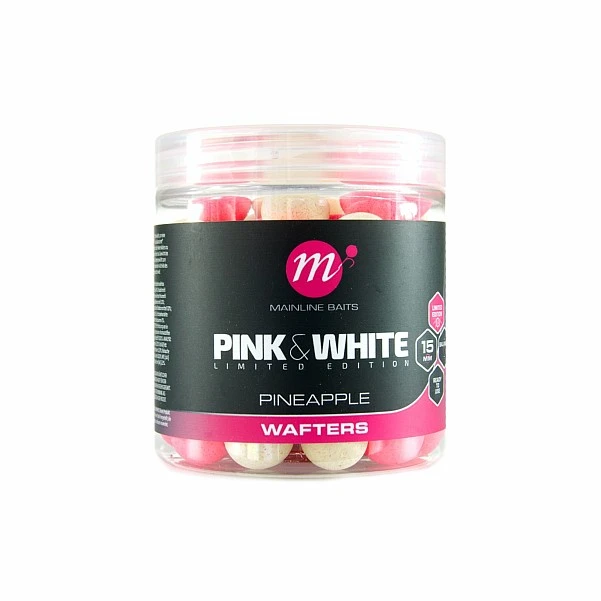 Mainline Fluro Pink & White Wafters - Pineapple 15 мм