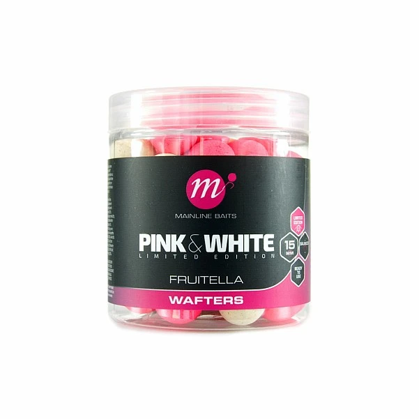 Mainline Fluro Pink & White Wafters - Fruitella 15mm