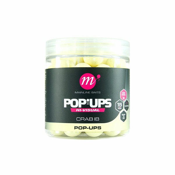 Mainline High Visual Pop-Ups - CrabIB dydis 15 mm - MPN: M13045 - EAN: 5060509816200