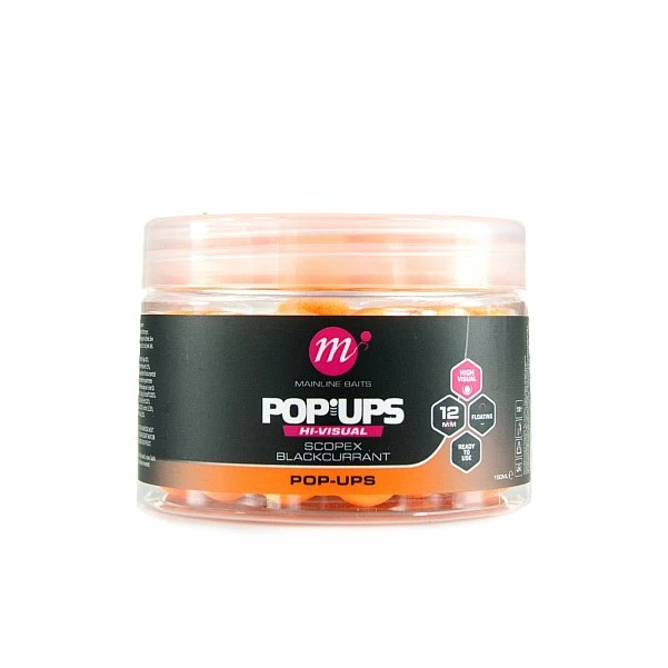 Mainline High Visual Pop-Ups - Scopex & Blackcurrant  mini 12 мм
