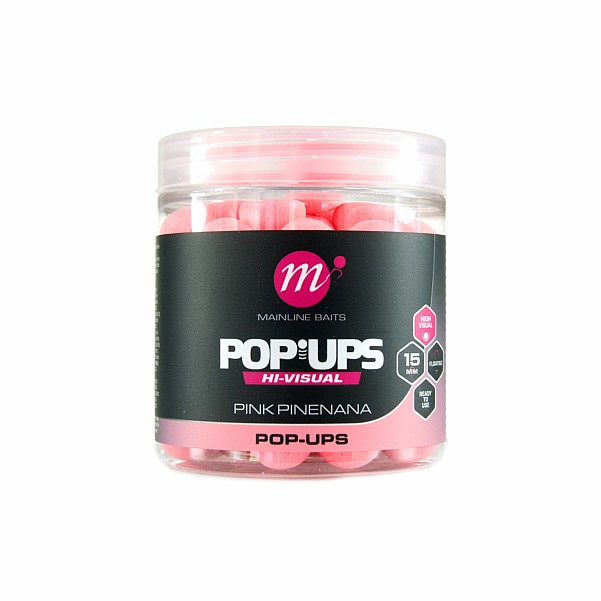 Mainline High Visual Pop-Ups - Pink  Pinenanavelikost 15mm - MPN: M13043 - EAN: 5060509816187