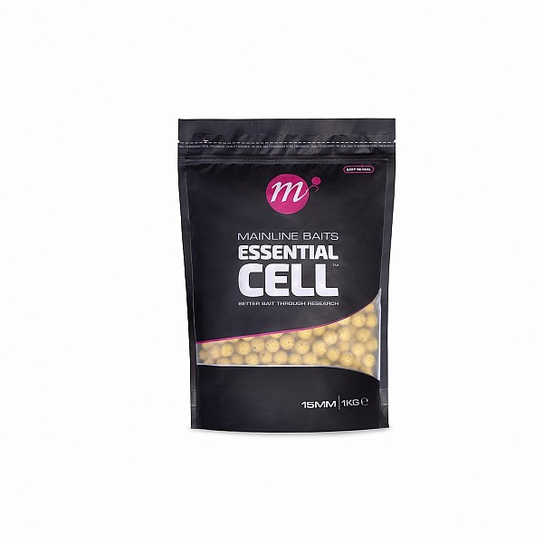 Mainline Shelf Life Boilies - Essential Cellmisurare 15mm / 1kg - MPN: M41005 - EAN: 5060509815586