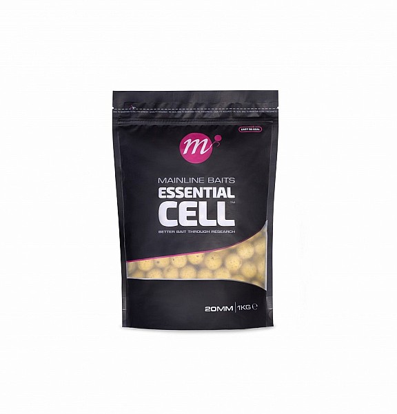 Mainline Shelf Life Boilies - Essential Cellvelikost 20mm / 1kg - MPN: M41006 - EAN: 5060509815593