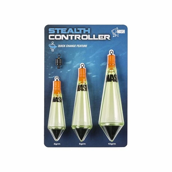 Nash Stealth Controller Kit Green 3szt (3g, 5g, 10g) green (zielony)