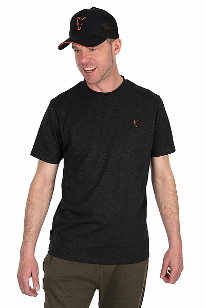 Fox Collection T-Shirt Black & Orangesize S - MPN: CCL178 - EAN: 5056212169597