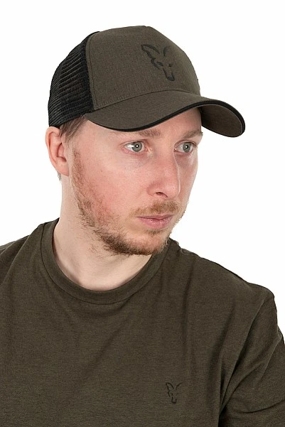 Fox Collection Trucker Cap Green & Black uniwersalny