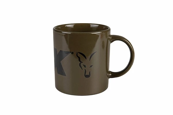 Fox Green & Black Logo Ceramic Mug