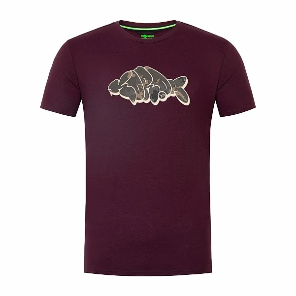 Korda Outline Tee Burgundy XXXL