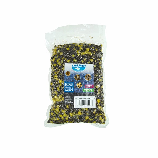 Carp Seeds - Мікс Конопля, Кукурудза - Натуральнийупаковка 2kg - EAN: 5907642735206