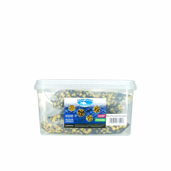 Carp Seeds - Мікс Конопля, Кукурудза - Натуральнийупаковка 4 кг (Коробка) - EAN: 5907642735213