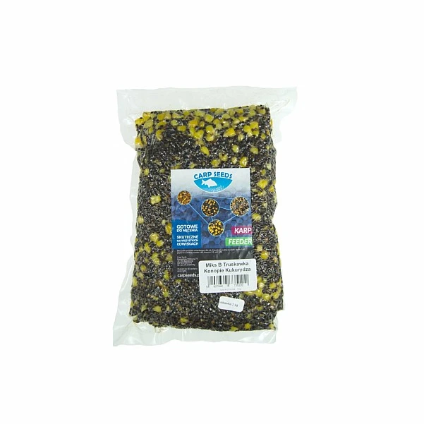 Carp Seeds Mix - Konopie, Kukurydza - Truskawka 2kg