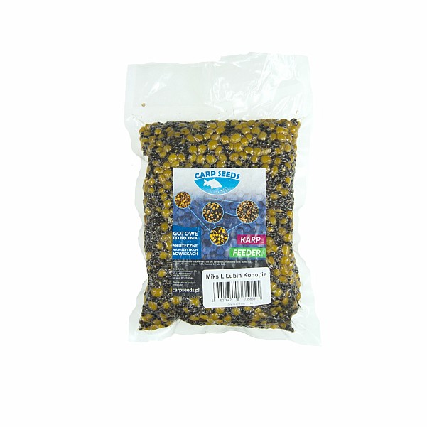 Carp Seeds Mix - Коноплі, Люпин - Натуральнийупаковка 1kg - EAN: 5907642735855
