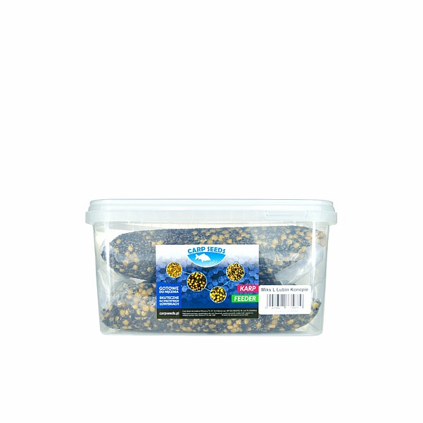 Carp Seeds Mix - Hanf, Lupinen - NaturVerpackung 4kg (Box) - EAN: 5907642735879