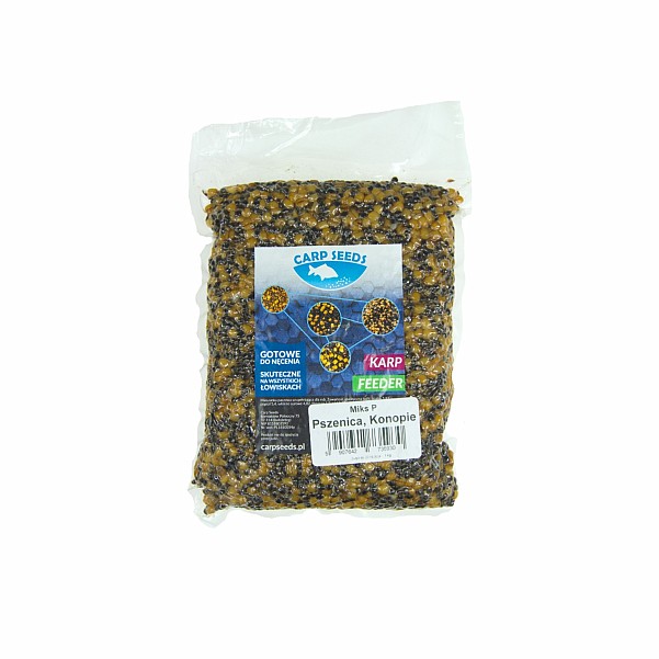 Carp Seeds Mix - Коноплі, Пшениця - Натуральніупаковка 1kg - EAN: 5907642735930