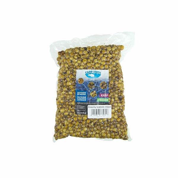 Carp Seeds  - Gemischte Tiger Nüsse - NaturVerpackung 2kg - EAN: 5907642735756