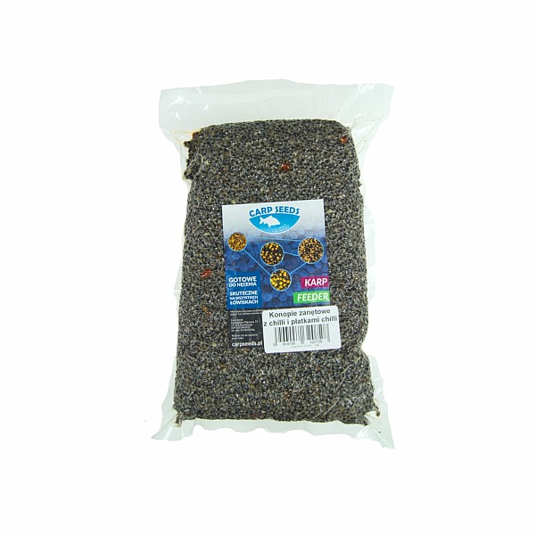 Carp Seeds - Konopí s Chilli Vločkamiobal 2kg - EAN: 5904158320728