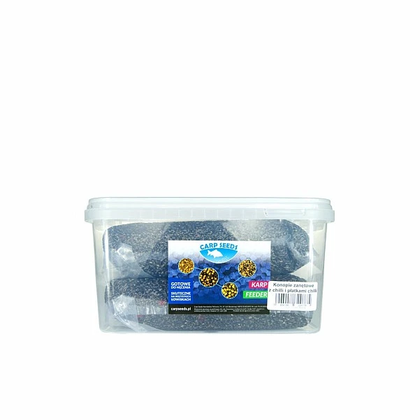 Carp Seeds -  Konopie z Płatkami Chilli 4kg (Box)
