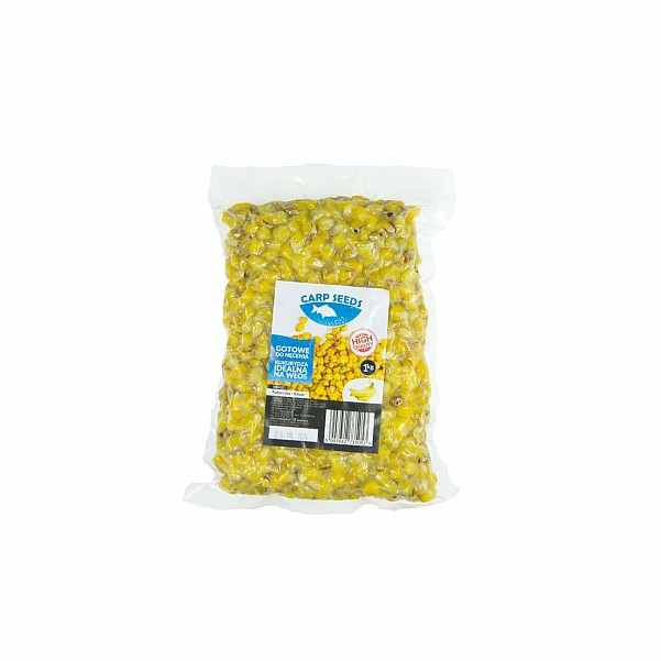 Carp Seeds - Kukurūzas - Bananaspakavimas 1kg - EAN: 5907642735053