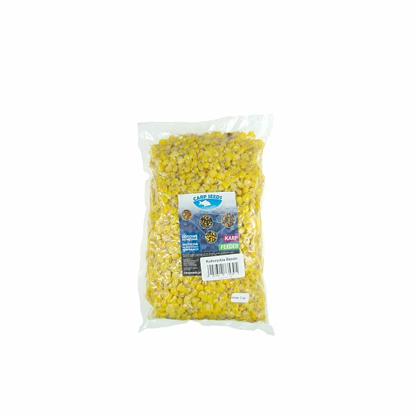 Carp Seeds - Corn - Bananapackaging 2kg - EAN: 5907642735305