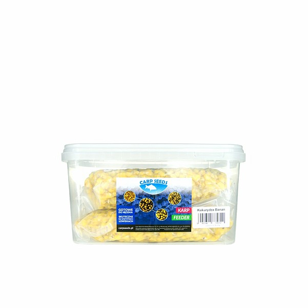Carp Seeds - Corn - Bananapackaging 4kg (Box) - EAN: 5907642735312