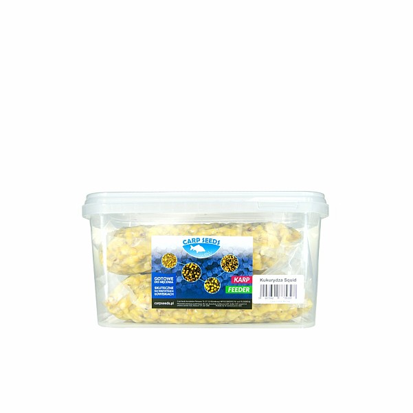 Carp Seeds - Kukorica - Tintahalcsomagolás 4kg (Doboz) - EAN: 5907642735398