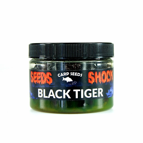 Carp Seeds Seeds Shock Black Tiger - Sweetpakavimas 150 ml - EAN: 5904158320353