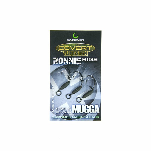 Gardner Tungsten Ronnie Rig - Barblessрозмір 6 (bezzadziorowy) - MPN: RNRTB6 - EAN: 5060573464017