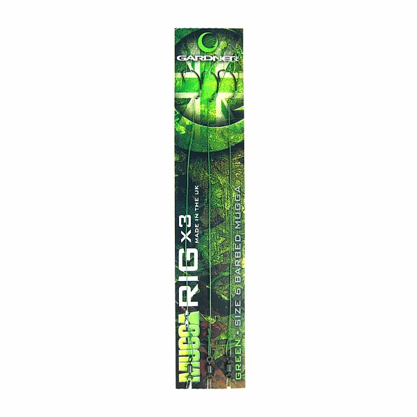 Gardner Mugga Rig Multi Pack - Greenméret 6 - MPN: SLY36G - EAN: 5060573463416