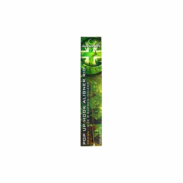 Gardner Pop Up Hook Aligner Rig 8 / Brown
