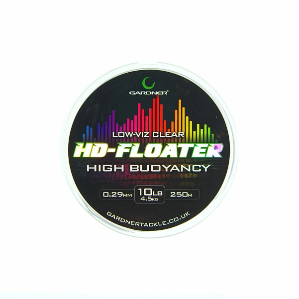 Gardner HD-Floater Cleartipo 0.29mm (10lb) / 250m - MPN: XFL10C - EAN: 5060573461108