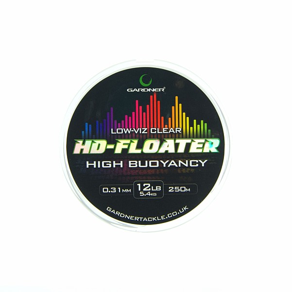 Gardner HD-Floater Cleartype 0.31mm (12lb) / 250m - MPN: XFL12C - EAN: 5060573461115
