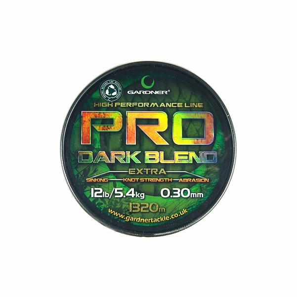 Gardner PRO Main Line - Dark Blendtype 0.30mm (12lb) / 1320m - MPN: XPC12G - EAN: 5060218454090