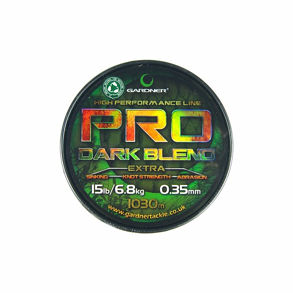 Gardner PRO Main Line - Dark Blendtipo 0.35mm (15lb) / 920m - MPN: XPC15G - EAN: 5060218454106