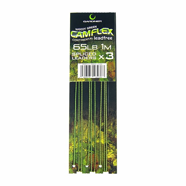 Gardner Camflex Leadfree Spliced Leadermodel 65lb / Green - MPN: LFLG6 - EAN: 5060573464383