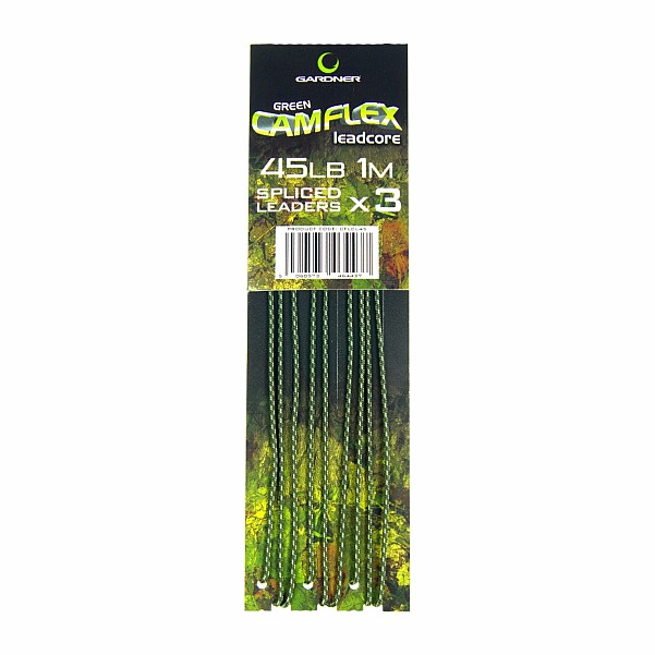 Gardner Camflex Leadcore Spliced Leadermodelo 45lb / Verde (verde) - MPN: CFLCL45 - EAN: 5060573464437