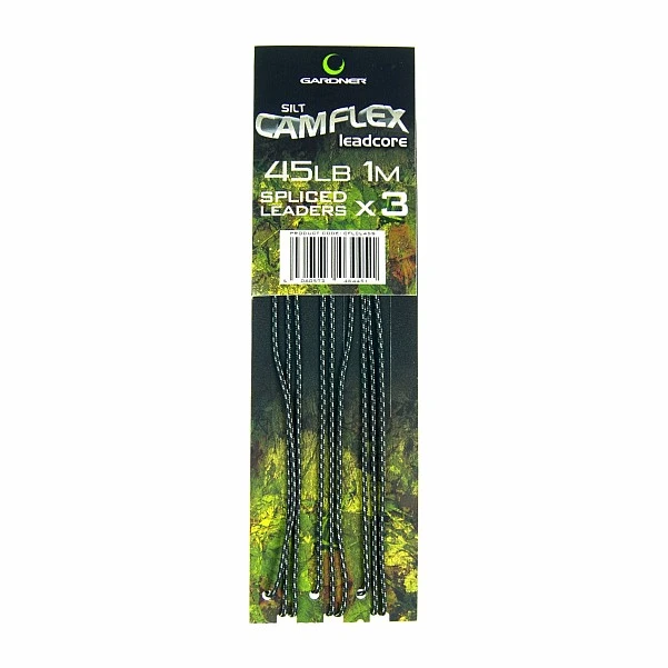 Gardner Camflex Leadcore Spliced Leader 45lb / Silt (muł)