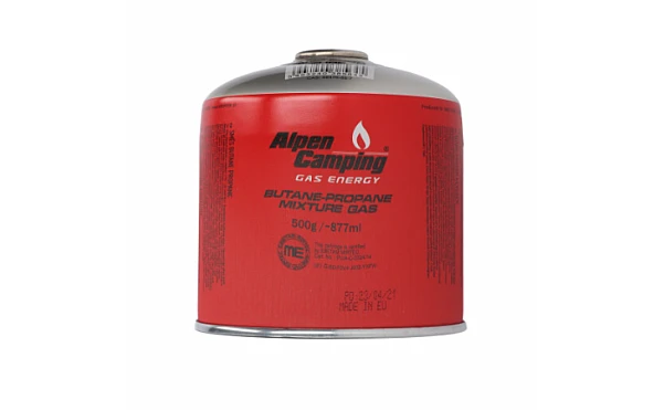 Alpen Camping  - Kartusz Gazowy Zawór Gwintowany 7/16 500g 500g