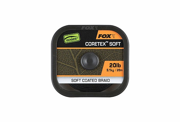 Fox EDGES Naturals Coretex Softmodel 20lb/9.1kg (20m) - MPN: CAC812 - EAN: 5056212172443