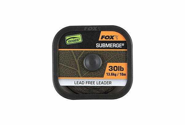 Fox EDGES Naturals Submerge Lead Free Leadermodelis 30 svarų/13,6 kg (10 m) - MPN: CAC823 - EAN: 5056212172559