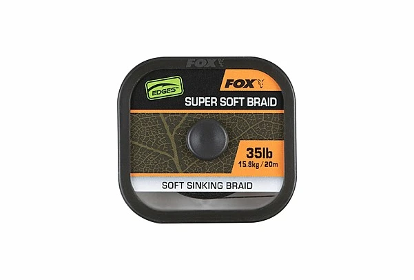 Fox EDGES Naturals Soft Braid Hooklength 35lb/15.8kg (20m)