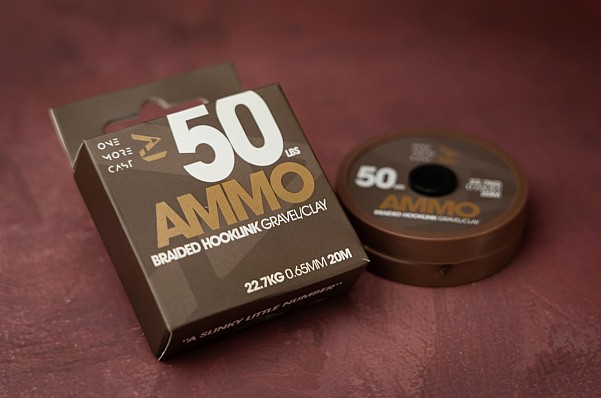 One More Cast AMMO Braidмодель Гравій/Глина 50 фунтів - MPN: OMCAH50GC - EAN: 5060939132314