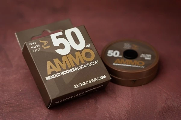 One More Cast AMMO Braid Gravel/Clay 50lb