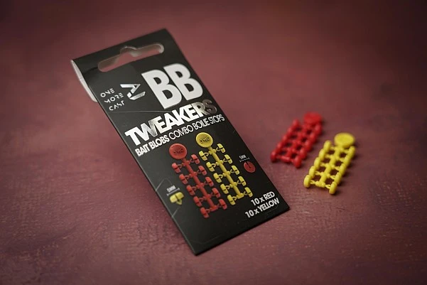 One More Cast Tweakers Bait Blobs Combo Boilie Stops Red/Yellow