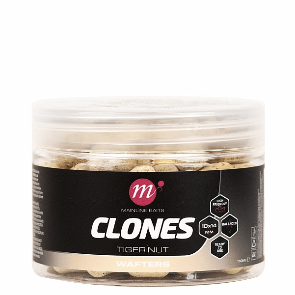 Mainline Clones Barrel Wafters - Tiger Nuttamaño 10x14mm - MPN: M43004 - EAN: 5060509816033