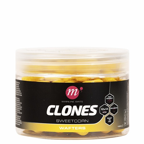Mainline Clones Barrel Wafters - Sweetcornрозмір 10x14mm - MPN: M43003 - EAN: 5060509816026