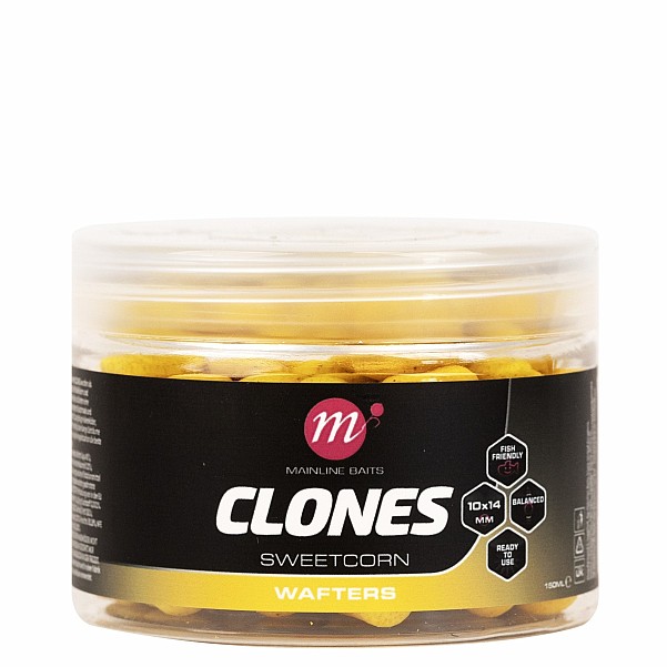 Mainline Clones Barrel Wafters - Sweetcornvelikost 10x14mm - MPN: M43003 - EAN: 5060509816026