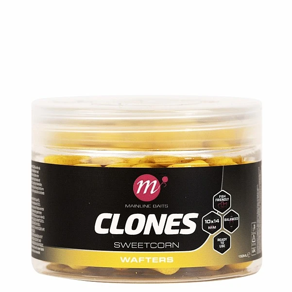 Mainline Clones Barrel Wafters - Sweetcorn 10x14mm
