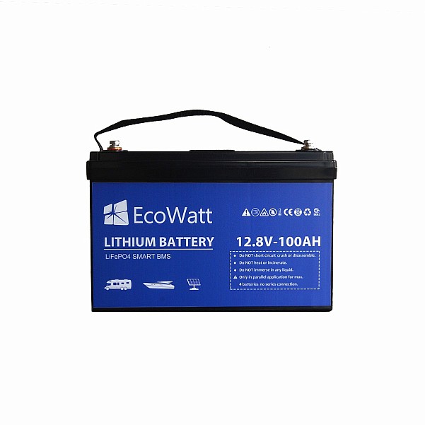 Ultimatron Ecowatt LiFePO4 Lithium Battery 12.8V 100Ah - MPN: ECO-12-100 - EAN: 200000079796