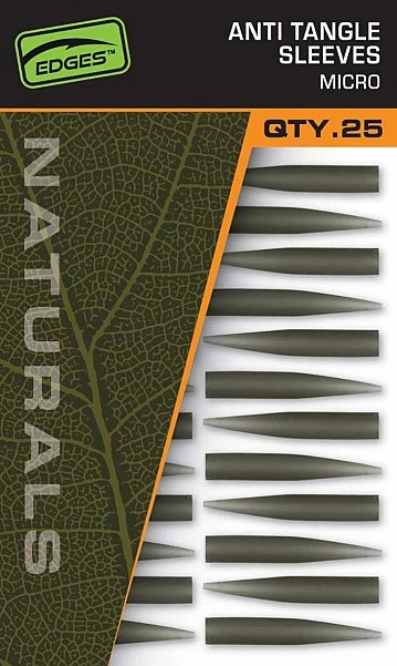 Fox EDGES Naturals Anti Tangle Sleeves Micro 25szt